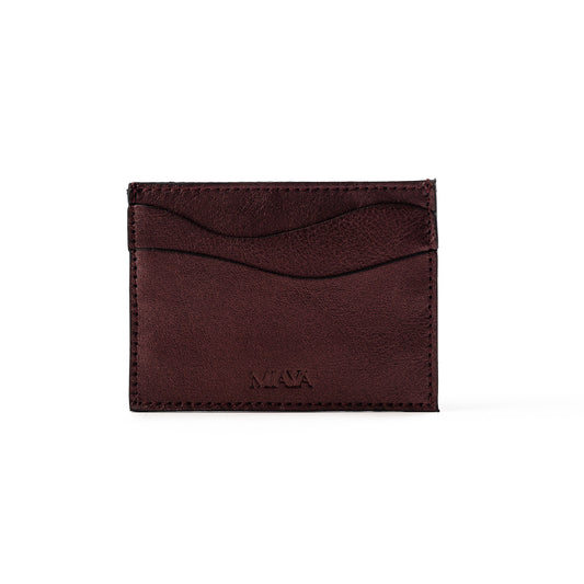 Wine Maroon Cardholder