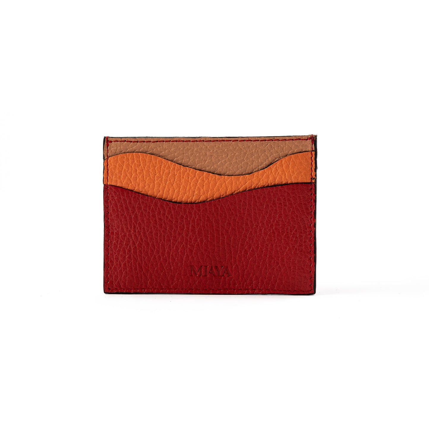 Cardholder reddish-brown